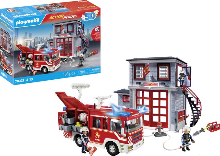 Produktbild Playmobil Feuerwehr-Megaset (71603, Playmobil City Action)