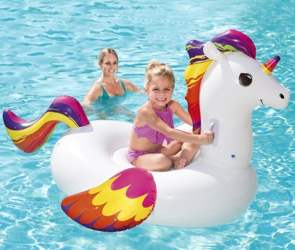 Produktbild Bestway aufblasbare Figur Fantasy Unicorn Ride-on