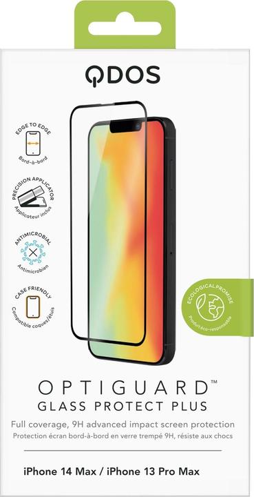 Actual product image QDOS Optiguard Glass Protect Plus (1 pcs., Apple iPhone 14 Plus)