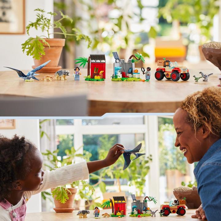 Actual product image LEGO Rescue centre for baby dinosaurs (76963, LEGO Jurassic World)