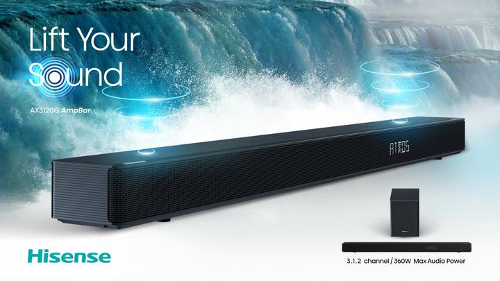 Actual product image Hisense AX3120G (360 W, 3.1.2 Channel)