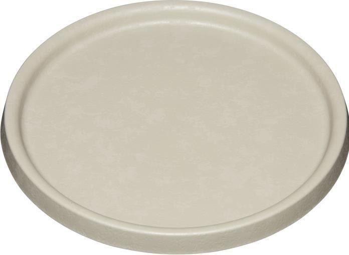 Poétic Po'tic dessous de plat ELEMENT, diamètre : 470 mm, pierre calcaire