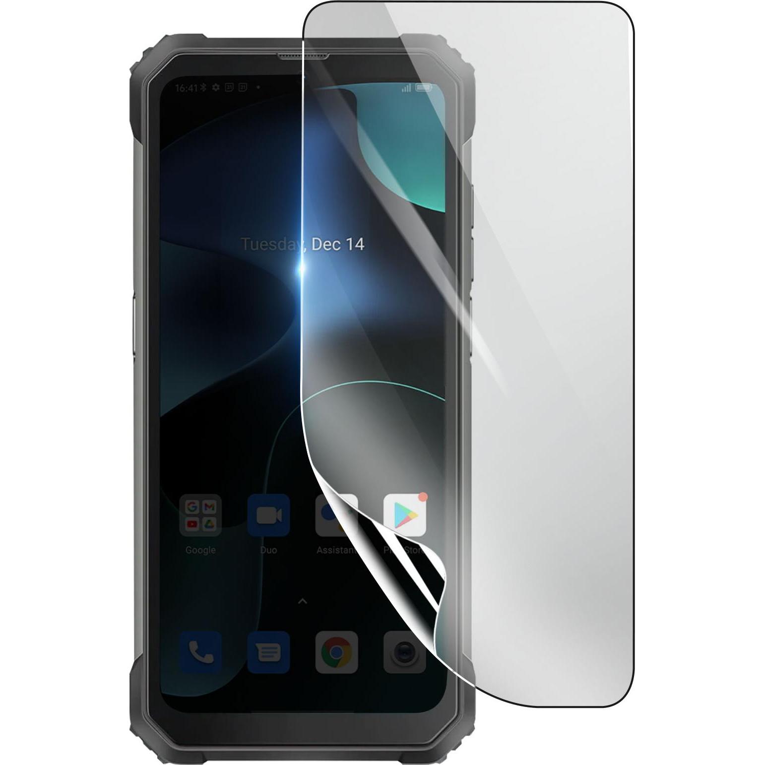 3MK Hydrogel Bildschirmfolie für Blackview BV8800 (1 Stück, Blackview BV8800), Smartphone Schutzfolie, Transparent