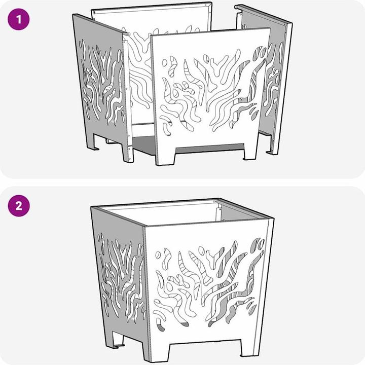 Immagine prodotto vidaXL Outdoor Feuerplatz (40 cm)