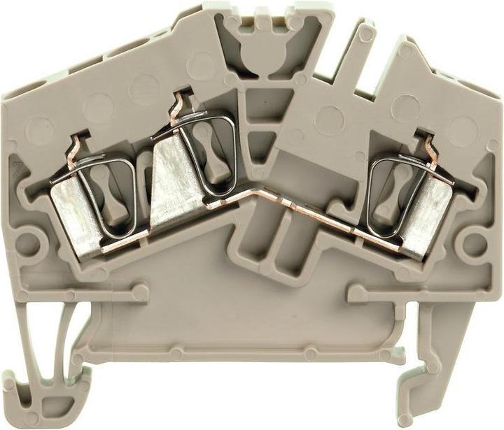 Produktbild Weidmüller Reihenklemme,ZDU 2.5-2/3,Beige