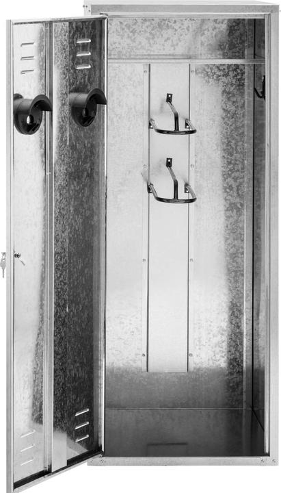 Actual product image Wiesenfield Saddle Locker - 60 x 60 x 150 cm - steel (galvanised) (60 cm, 150 cm)