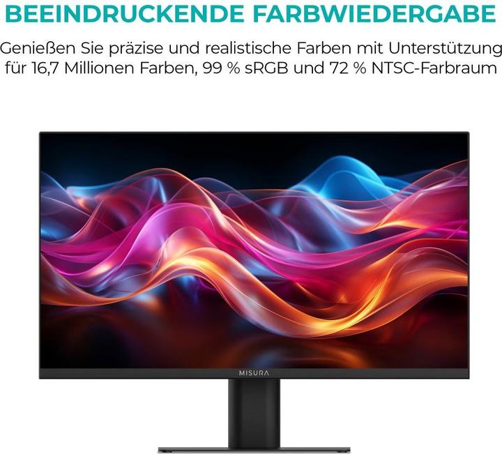 Actual product image Misura Office monitor 24" - 75 Hz (1920 x 1080 pixels, 24")