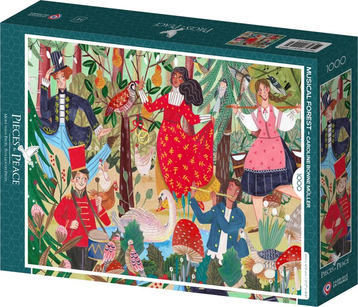 Immagine prodotto Pieces & Peace Puzzle 1000 pieces Musical Forest (1000 pezzi)
