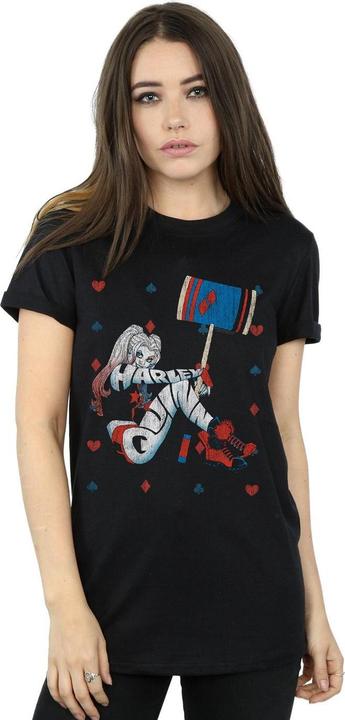 Produktbild Harley Quinn Playing Card Suit TShirt (S)