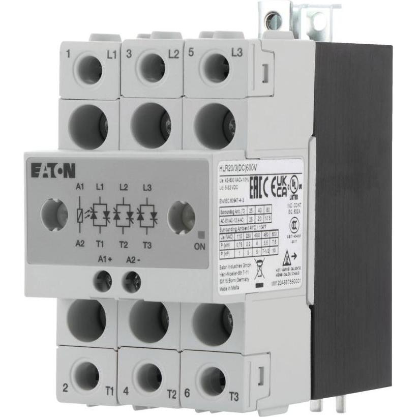 Eaton Relè a stato solido Y7-360046 20A commutazione a tensione zero 1pc., Relais
