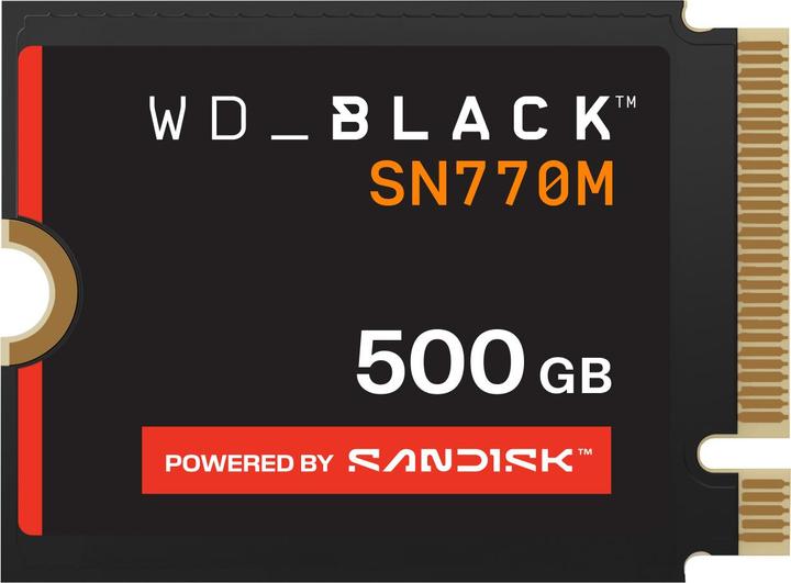 Produktbild WD Black SN770M powered by SANDISK (500 GB, M.2 2230)