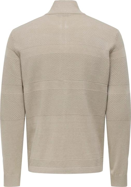 Produktbild Only & Sons Onsmalik Reg 12 Pin Zip Cardigan Knit (S)