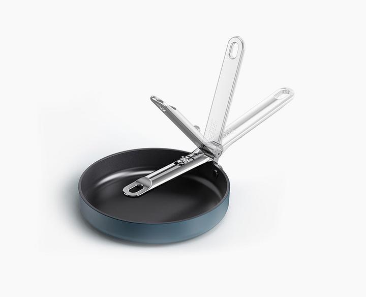 Produktbild Joseph Joseph Space Bratpfanne klappbarer Griff D20cm (Bratpfanne, Aluminium, 20 x 8.63 cm)