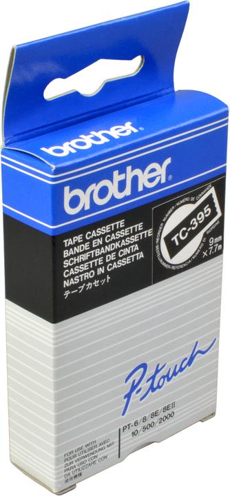 Actual product image Brother P-Touch (0.90 cm, White, Black)