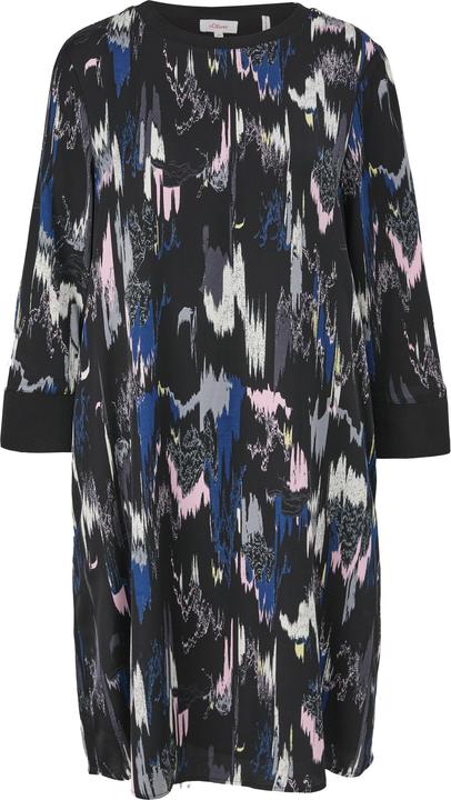 Produktbild s.Oliver Kleid Midikleid mit Allover-Muster (32)