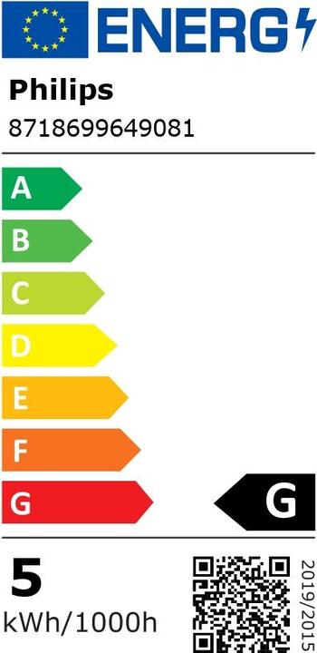 Etichetta energetica Philips Classico (E27, 1055 lm, 1 x)