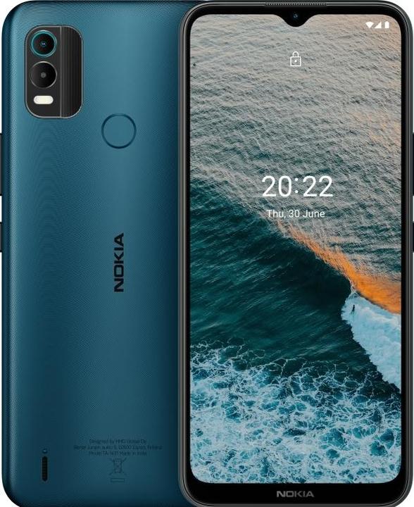Actual product image Nokia C21 Plus (32 GB, Dark cyan, 6.50", Hybrid Dual SIM, 4G)