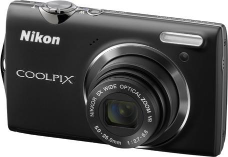 Image du produit Nikon Coolpix S5100, 12 MP, zoom 5x, vidéos HD, noir (1/2,3'')