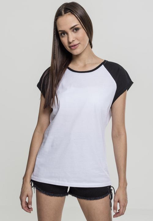 Immagine prodotto Urban Classics Tee Raglan a contrasto da donna (M)