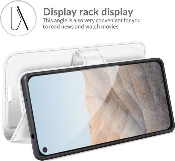 Produktbild MU Classic Litchi Leder Bookcover Series (Google Pixel 5a)