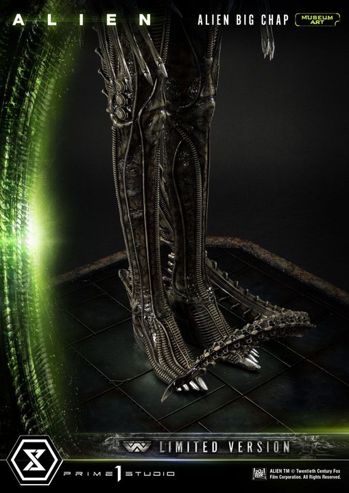 Image du produit Prime 1 Studio Aliens statuette 1/3 Alien Big Chap Museum Art Limited Version 85 cm