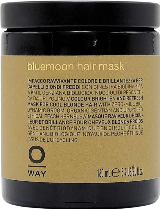 Actual product image Oway Blue Moon Hair Mask For Lightened Hair 160ml (160 ml)