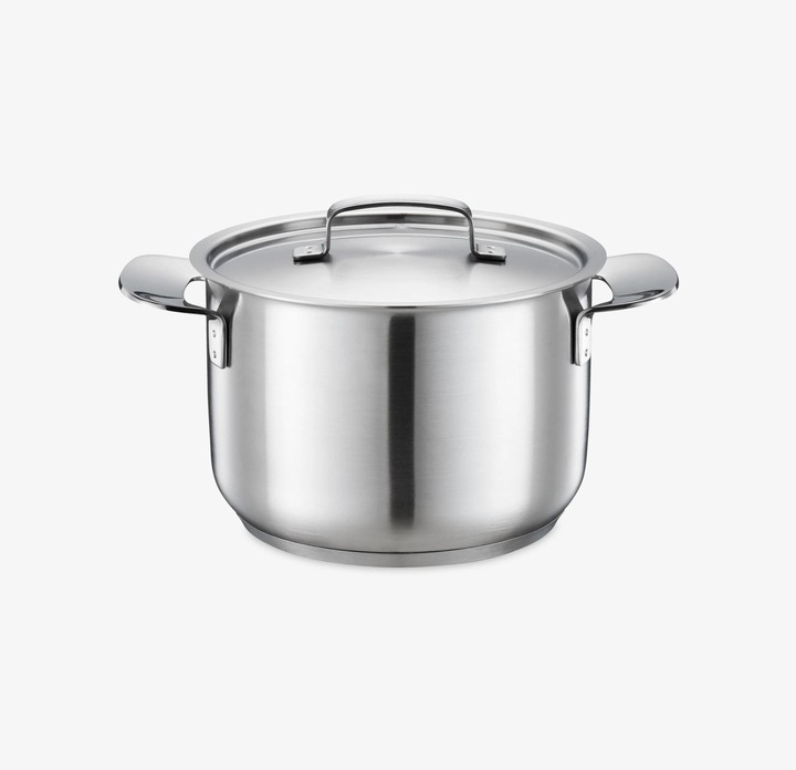 Produktbild Fiskars All Steel Kasserolle mit Deckel, 5l (Kochtopf, Edelstahl)