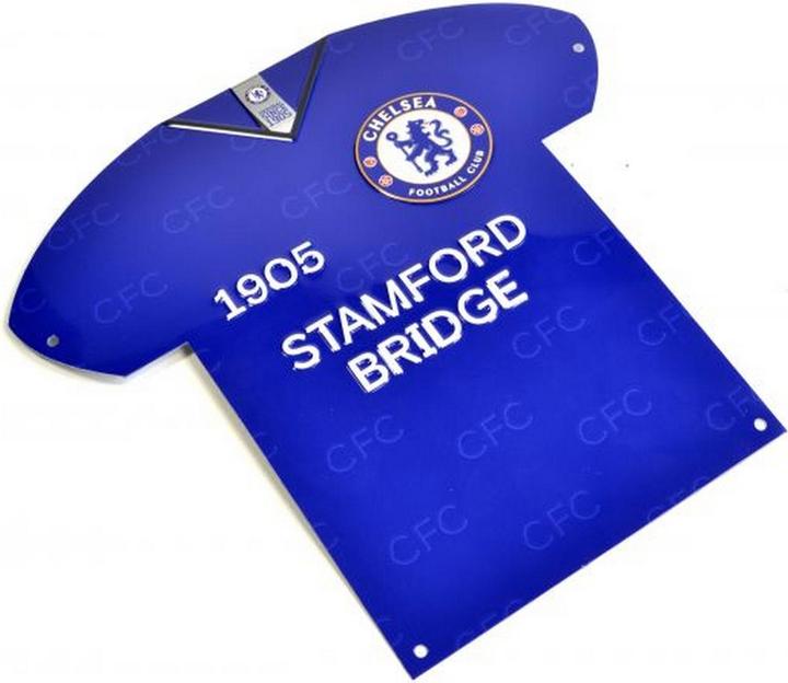 Immagine prodotto Chelsea FC Lavagna a forma di camicia in metallo (Taglia unica)