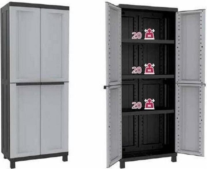 Actual product image Terry 2680B Kleiderschrank 2 Türen Twist (39 x 68 x 170 cm)