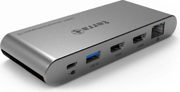 Produktbild Wortmann TERRA Y MOBILE Dockingstation 770 USB-C Dual Display mit Kabel zu Lade-/Dockingstation (USB-C)