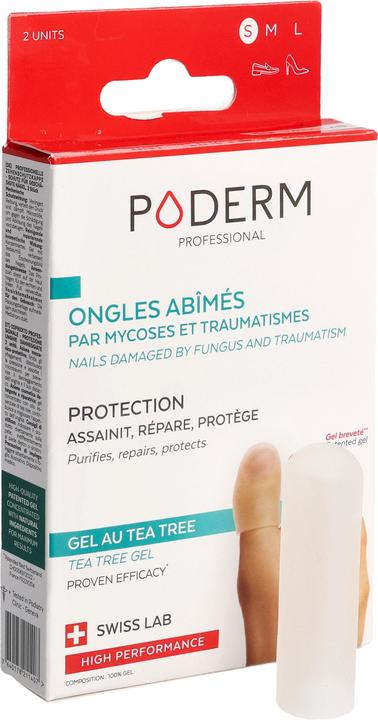 Actual product image Poderm Toe protection cap for damaged nails (Decompression, 202.50 ml)