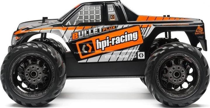 Produktbild HPI Karosserie bemalt Bullet Flux MT (Schwarz)