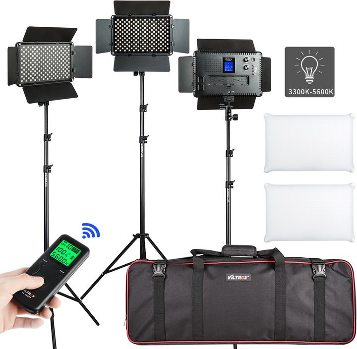 Viltrox VL-S192T LED Light Triple Kit (Studio light)