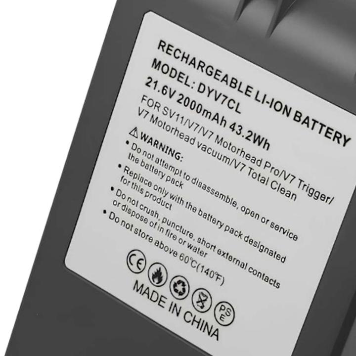 Produktbild Avizar Akku Dyson V7 Staubsauger 21.6V