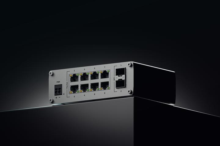 Produktbild Teltonika TSW200 PoE+ switch x8 (10 Ports)