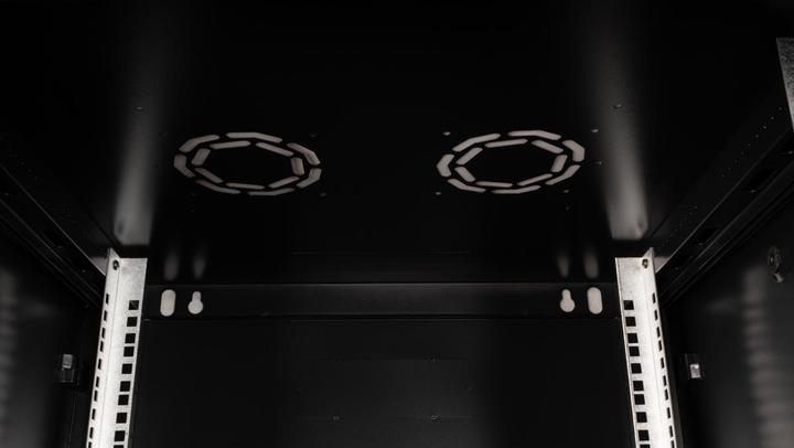 Actual product image Value 19-Zoll Wandgehäuse 12HE 600x600mm schwarz, Bausatz (12 RU, 19 inch rack)