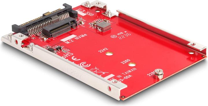 Immagine prodotto Delock Convertitore da 2,5" U.3 SFF-8639 a M.2 NVMe Chiave M - 7 mm