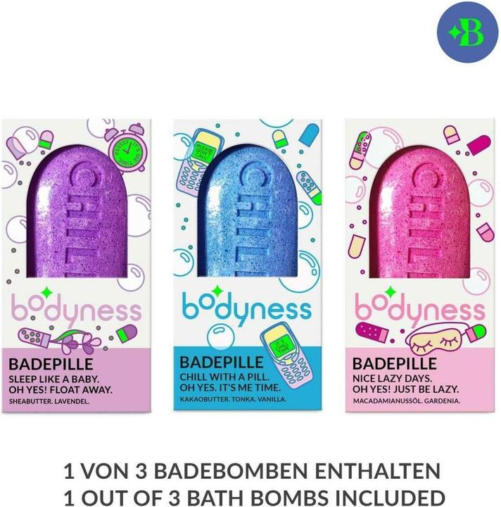 Actual product image Craze Bodyness Chill Pill Assorted (Bath salts)