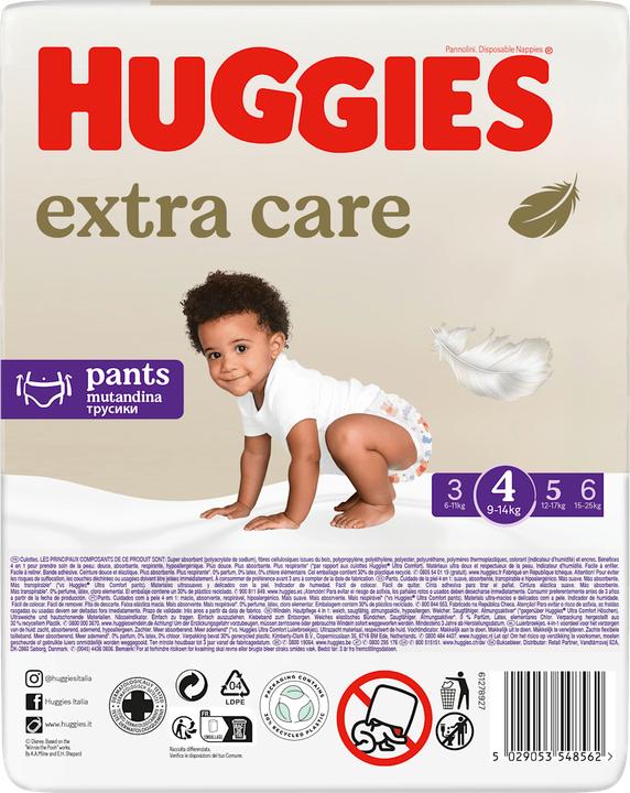 Produktbild Huggies Extra Care (Gr. 4, Monatsbox, 26 Stk.)