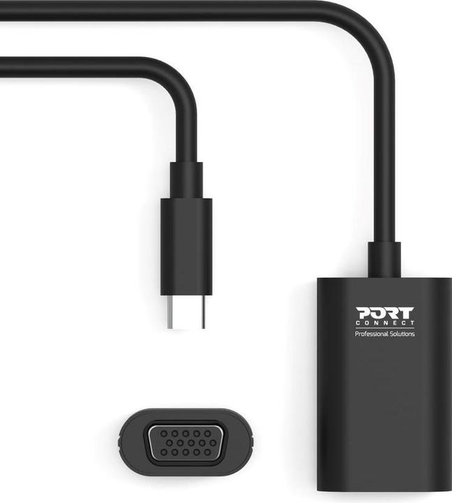 Produktbild Port Designs 900125 Schnittstellen-Hub USB 3.2 Gen 1 (3.1 Gen 1) Type-C (USB, 15 cm)