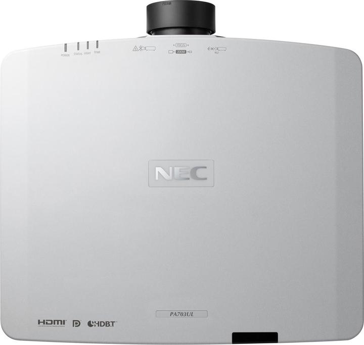 Produktbild NEC PA703UL LCD LASER 1920X1200 WUXGA 7000 ANSI 2500:1 IN NMS IN PROJ (WUXGA, 7000 lm, 1.3 - 3.02:1)