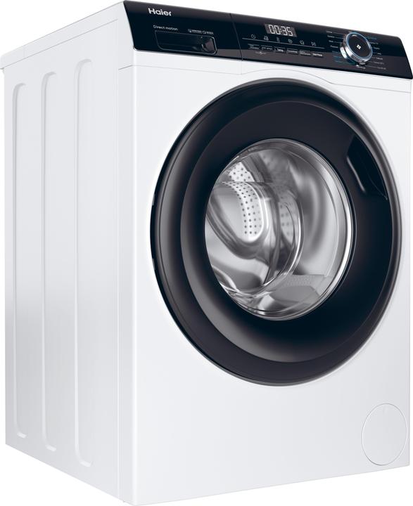 Actual product image Haier I-Pro Series 3 HW90-B14939S8 front loading washing machine 9 kg 1400 rpm A White (9 kg, Left)