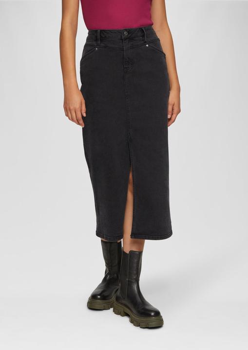 Produktbild S.Oliver Rock Jeansrock mit Sattelbund (40)