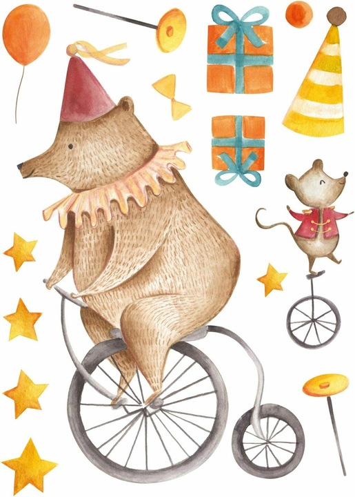 Image du produit Papierdrachen Cirque (2 x 22 x 32 cm)