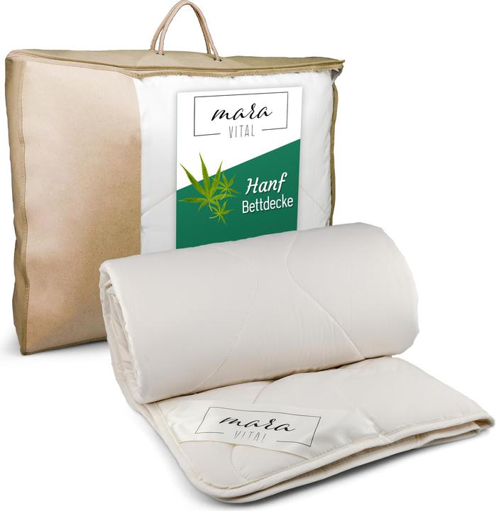 Immagine prodotto Mara Vital Coperta di canapa (135 x 200 cm)