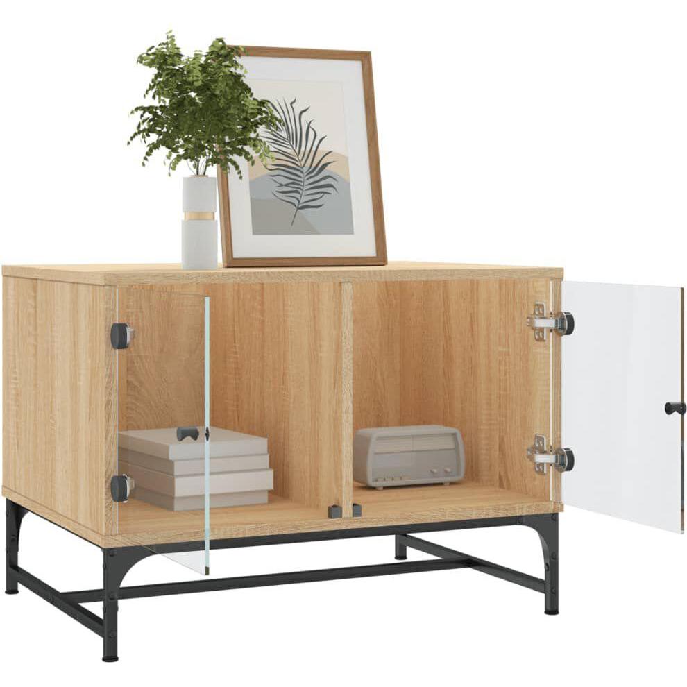 VidaXL, Couchtisch + Beistelltisch, Joanna (5 x 50 x 50 cm)