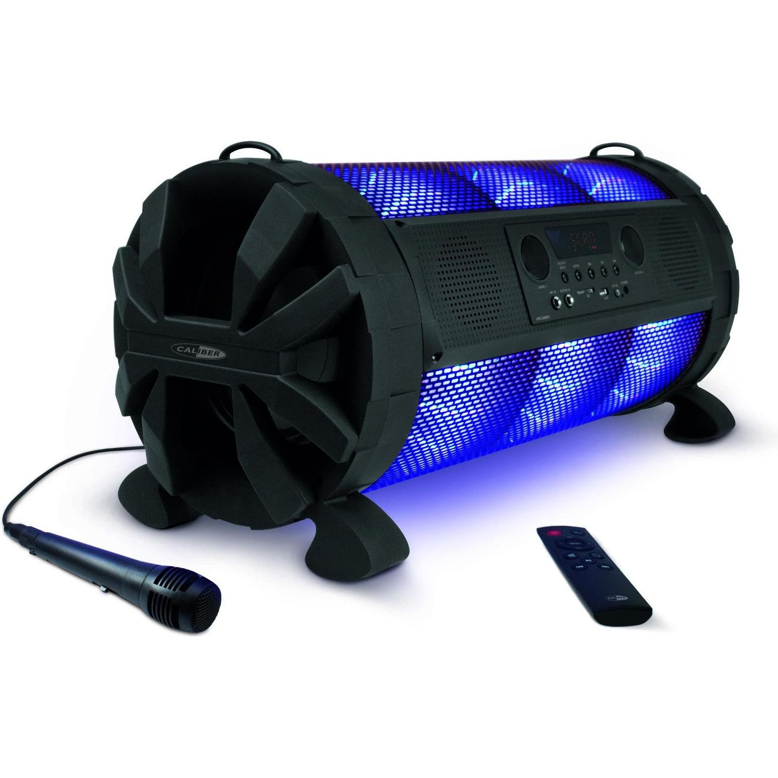 Caliber HPG519BTL Public Address (PA) Lautsprecher (8 h, Batteriebetrieb), Bluetooth Lautsprecher, Schwarz