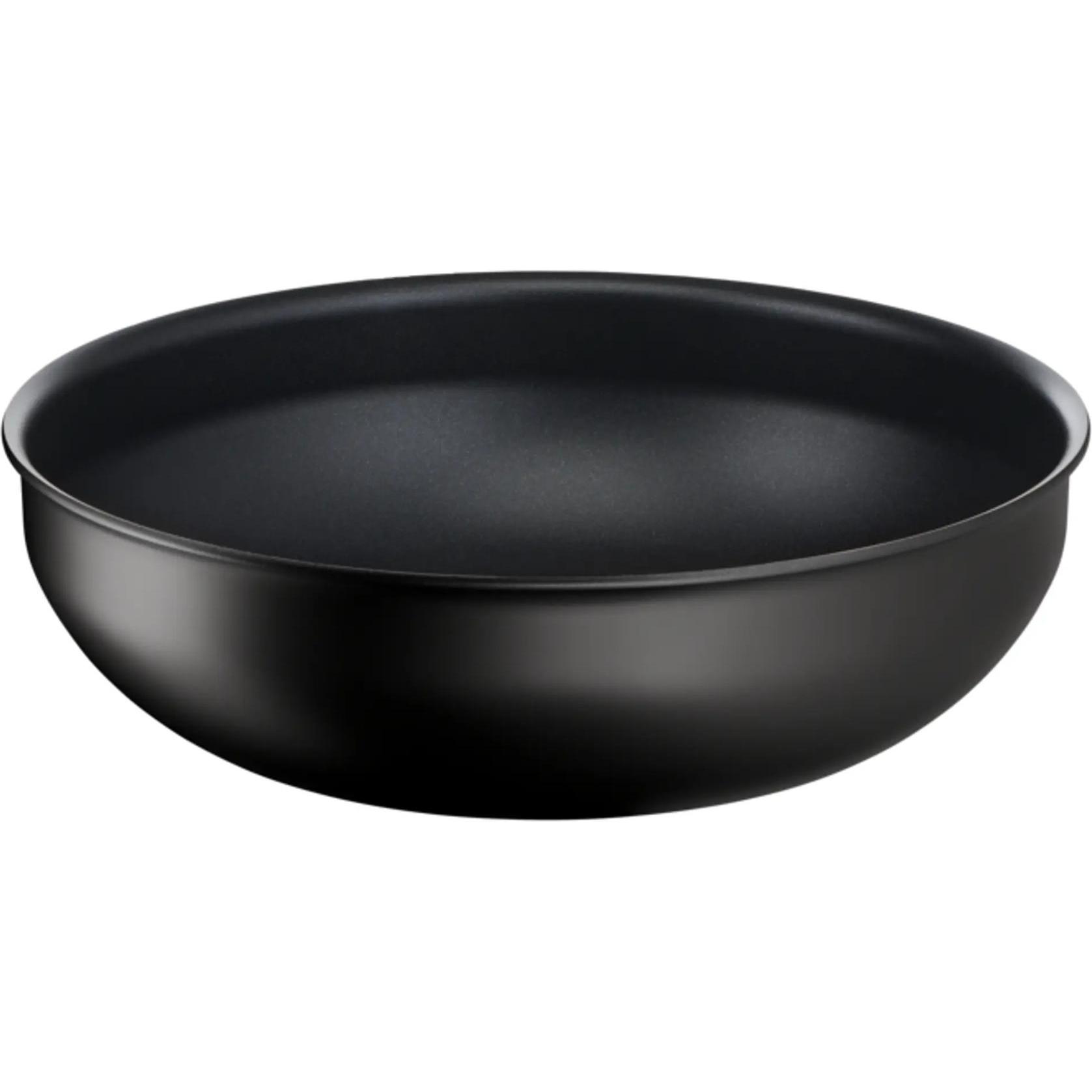 Tefal L3971902 Topf-Set, Pfanne + Kochtopf, Schwarz