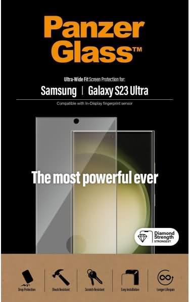 Produktbild PanzerGlass Ultra Wide Fit (1 Stk., Samsung Galaxy S23 Ultra)