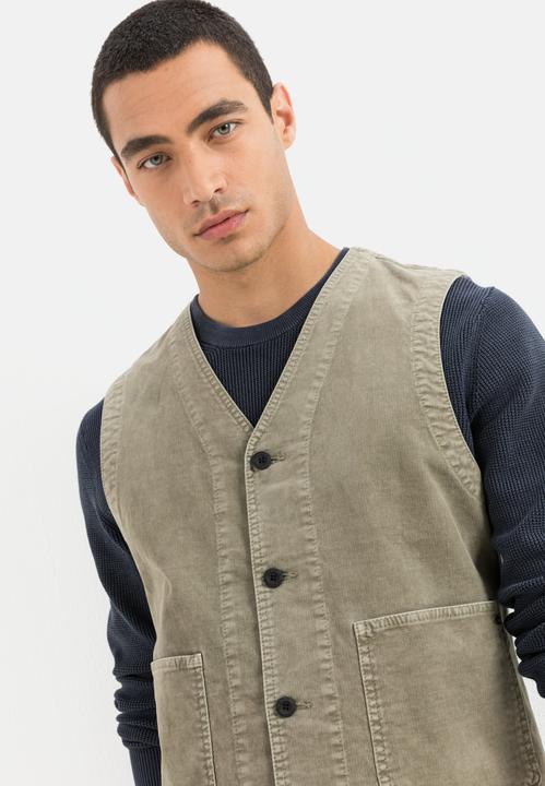 Actual product image Camel Active Casual Waffle Cord Vest (48)